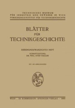 Blätter für Technikgeschichte