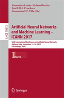 Artificial Neural Networks and Machine Learning – ICANN 2017