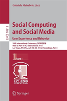 Social Computing and Social Media. User Experience and Behavior