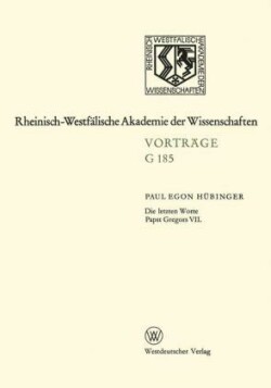 Die letzten Worte Papst Gregors VII