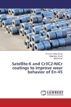 Satellite-6 and Cr3C2-NiCr coatings to improve wear behavior of En-45