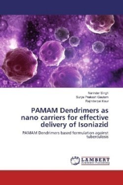 PAMAM Dendrimers as nano carriers for effective delivery of Isoniazid