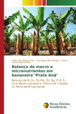 Balanço de macro e micronutrientes em bananeira 'Prata Anã'