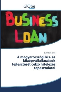 A magyarországi kis- és középvállalkozások fejlesztését célzó hitelezés tapasztalatai