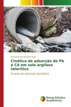 Cinética de adsorção de Pb e Cd em solo argiloso laterítico