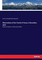 Observations of the Transit of Venus, 9 December, 1874