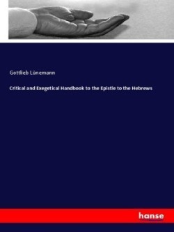 Critical and Exegetical Handbook to the Epistle to the Hebrews