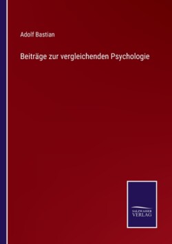 Beiträge zur vergleichenden Psychologie