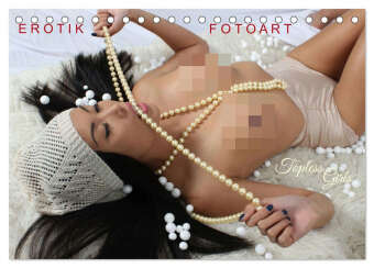 EROTIK FOTOART - Topless Girls (Tischkalender 2024 DIN A5 quer), CALVENDO Monatskalender