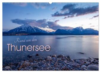 Rund um den Thunersee (Wandkalender 2024 DIN A2 quer), CALVENDO Monatskalender