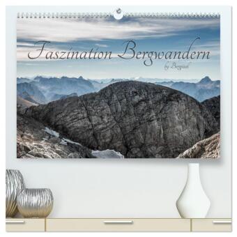 "Bergpixel" Faszination Bergwandern (hochwertiger Premium Wandkalender 2024 DIN A2 quer), Kunstdruck in Hochglanz