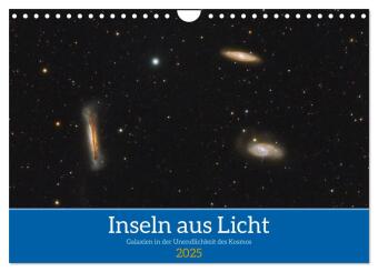 Inseln aus Licht (Wandkalender 2025 DIN A4 quer), CALVENDO Monatskalender