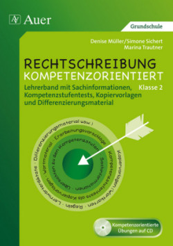 Rechtschreibung kompetenzorientiert, Rechtschreibung kompetenzorientiert - Klasse 2 LB, m. 1 CD-ROM