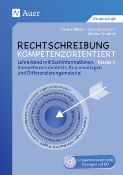 Rechtschreibung kompetenzorientiert, Rechtschreibung kompetenzorientiert - Klasse 4 LB, m. 1 CD-ROM