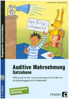 Auditive Wahrnehmung - Satzebene, m. 1 Beilage