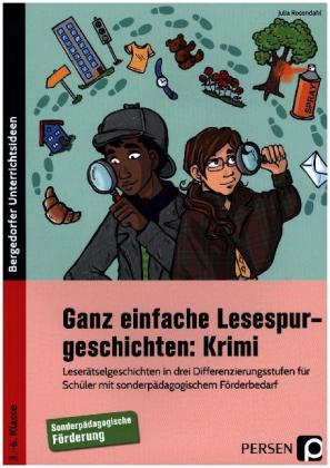 Ganz einfache Lesespurgeschichten: Krimi