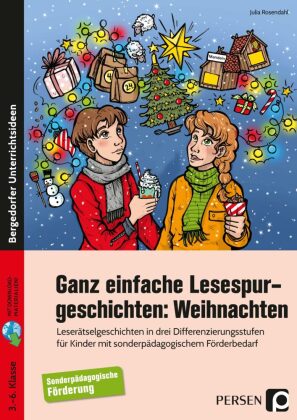 Ganz einfache Lesespurgeschichten: Weihnachten