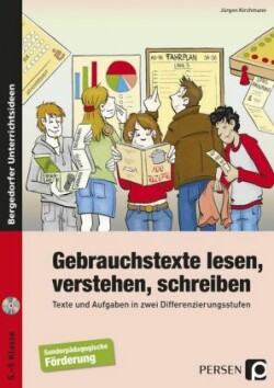 Gebrauchstexte lesen, verstehen, schreiben, m. 1 CD-ROM