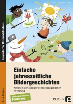 Einfache jahreszeitliche Bildergeschichten