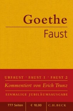 Faust Der Tragodie erster und zweiter Teil Urfaust