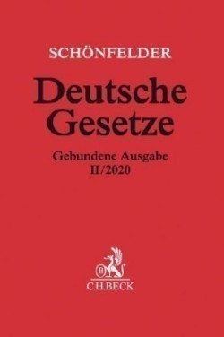 Deutsche Gesetze Gebundene Ausgabe II/2020