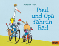 Paul und Opa fahren Rad