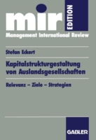 Kapitalstrukturgestaltung von Auslandsgesellschaften