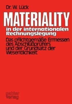 Materiality in der internationalen Rechnungslegung