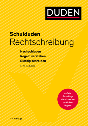 Schulduden Rechtschreibung (gebunden)