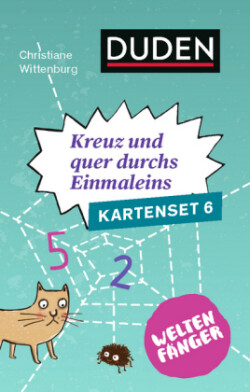 Kreuz und quer durch's Einmaleins (Spiel-Zubehör). Kartenset.6