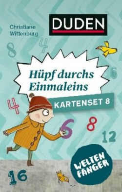 Hüpfe durch das Einmaleins (Spiel-Zubehör). Kartenset.8