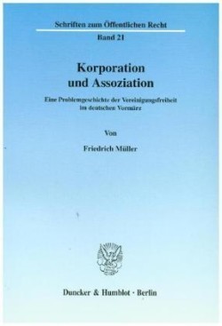 Korporation und Assoziation.