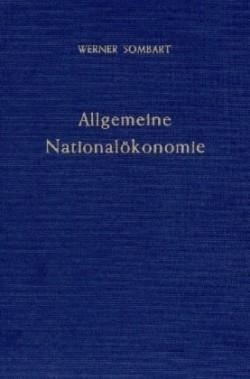Allgemeine Nationalökonomie.