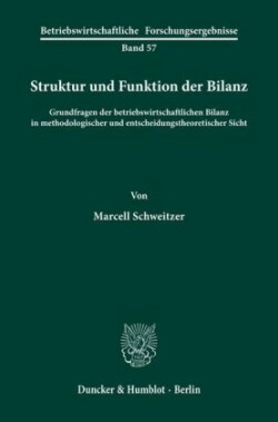 Struktur und Funktion der Bilanz.