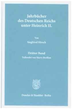 Jahrbücher des Deutschen Reichs unter Heinrich II.