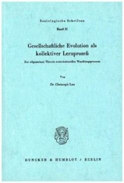 Gesellschaftliche Evolution als kollektiver Lernprozeß.