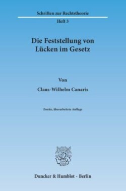 Die Feststellung von Lücken im Gesetz