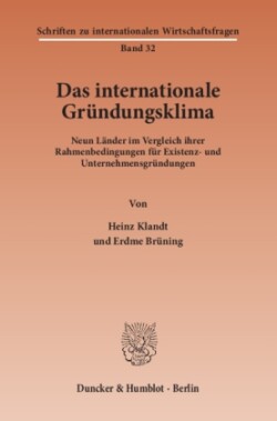 Das Internationale Gründungsklima.