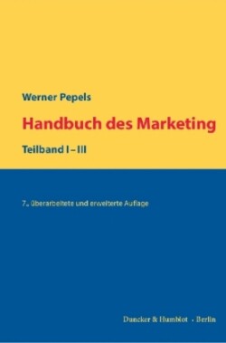 Handbuch des Marketing, 3 Teilbde.