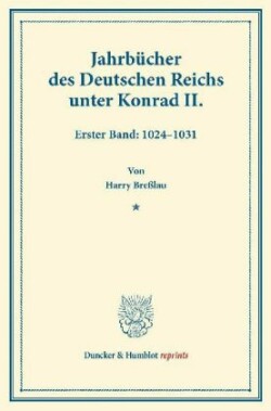 Jahrbücher des Deutschen Reichs unter Konrad II.