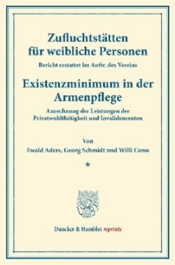 Zufluchtstätten für weibliche Personen.