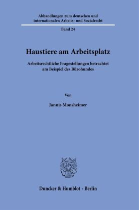 Haustiere am Arbeitsplatz