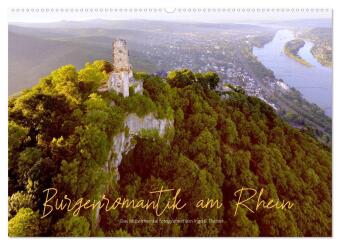 Burgenromantik am Rhein (Wandkalender 2025 DIN A2 quer), CALVENDO Monatskalender