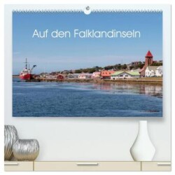 Auf den Falklandinseln (hochwertiger Premium Wandkalender 2025 DIN A2 quer), Kunstdruck in Hochglanz