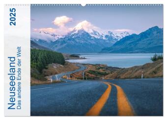 Neuseeland - Das andere Ende der Welt (Wandkalender 2025 DIN A2 quer), CALVENDO Monatskalender