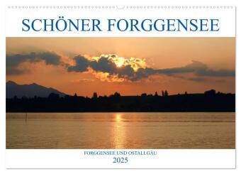 Schöner Forggensee (Wandkalender 2025 DIN A2 quer), CALVENDO Monatskalender