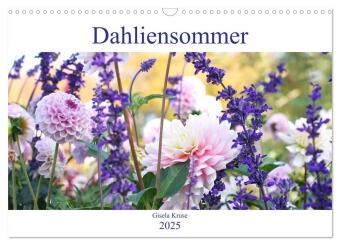 Dahliensommer (Wandkalender 2025 DIN A3 quer), CALVENDO Monatskalender