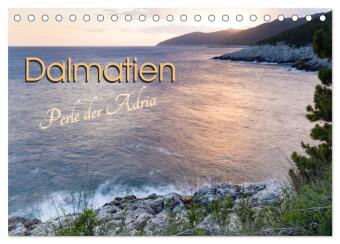 Dalmatien - Perle der Adria (Tischkalender 2025 DIN A5 quer), CALVENDO Monatskalender