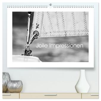 Jolle Impressionen (hochwertiger Premium Wandkalender 2025 DIN A2 quer), Kunstdruck in Hochglanz