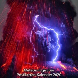 Meteorologischer Postkarten-Kalender 2020
